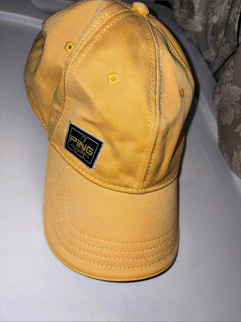 PING Golf Cap in Yellow